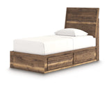 Chirason Twin Panel Bed with Storage