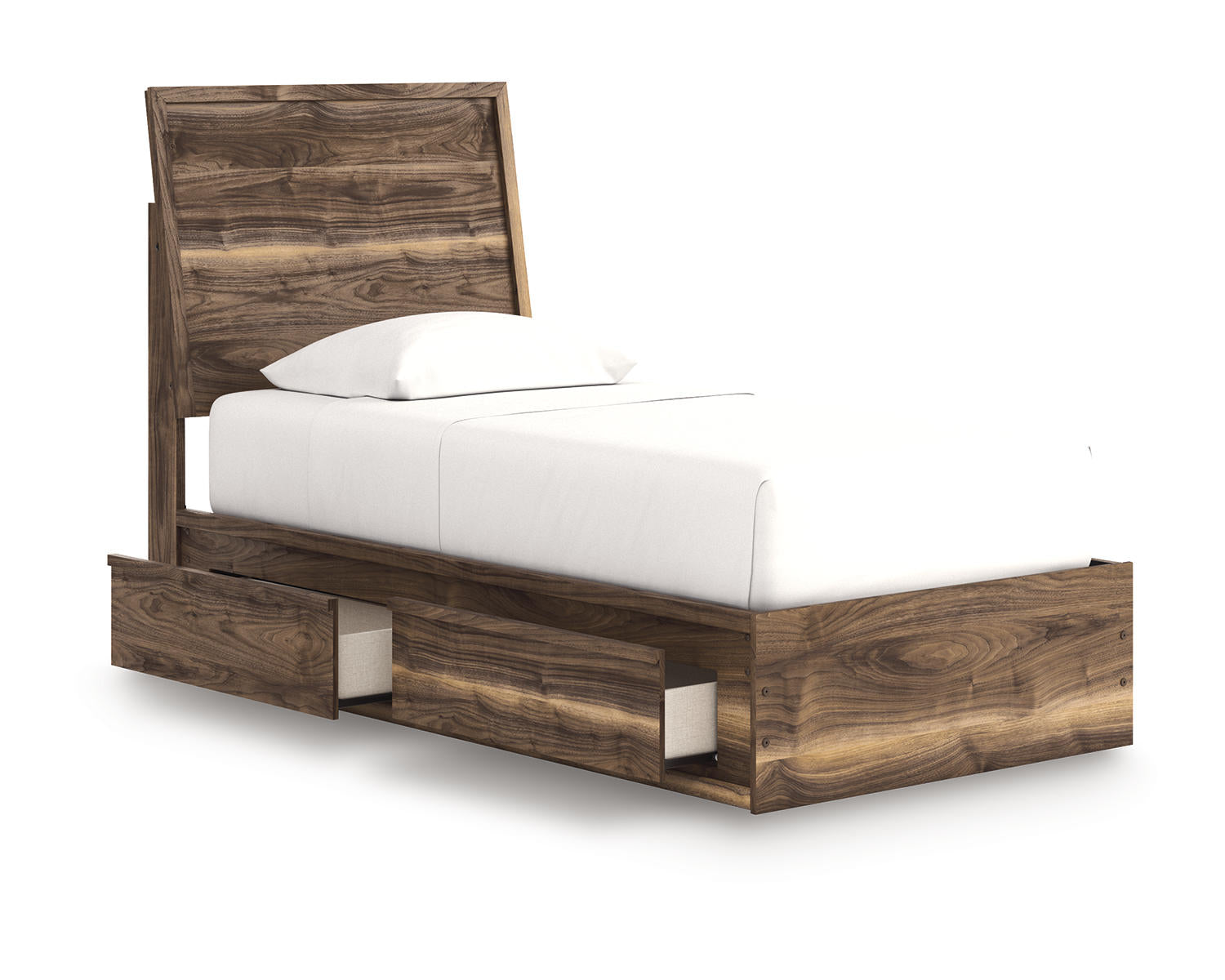 Chirason Twin Panel Bed with Storage