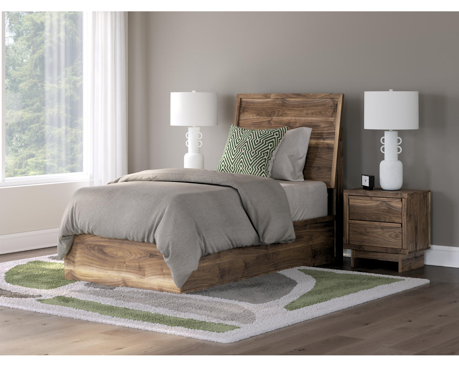 Chirason Twin Panel Bed