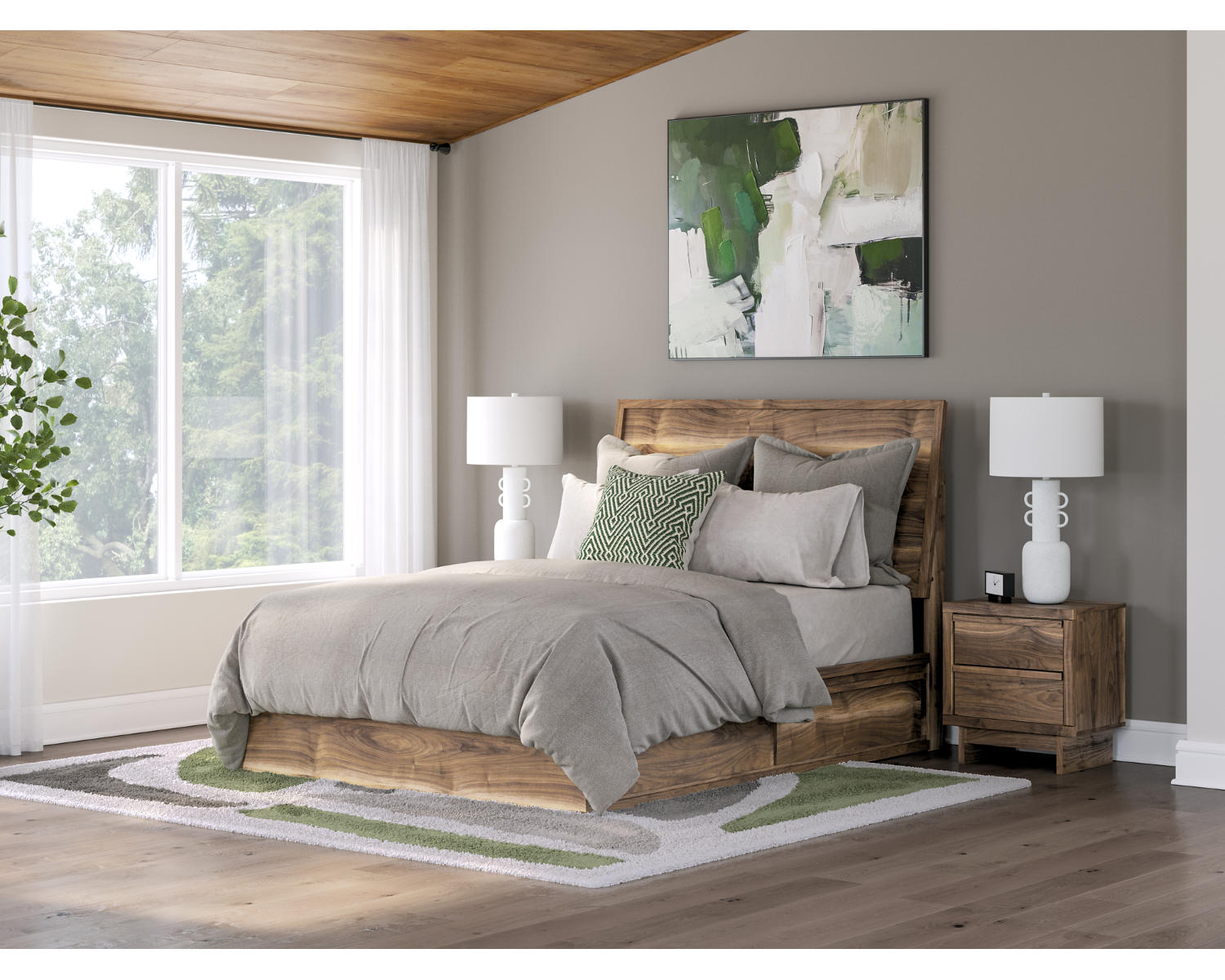 Chirason Queen Panel Bed with Storage
