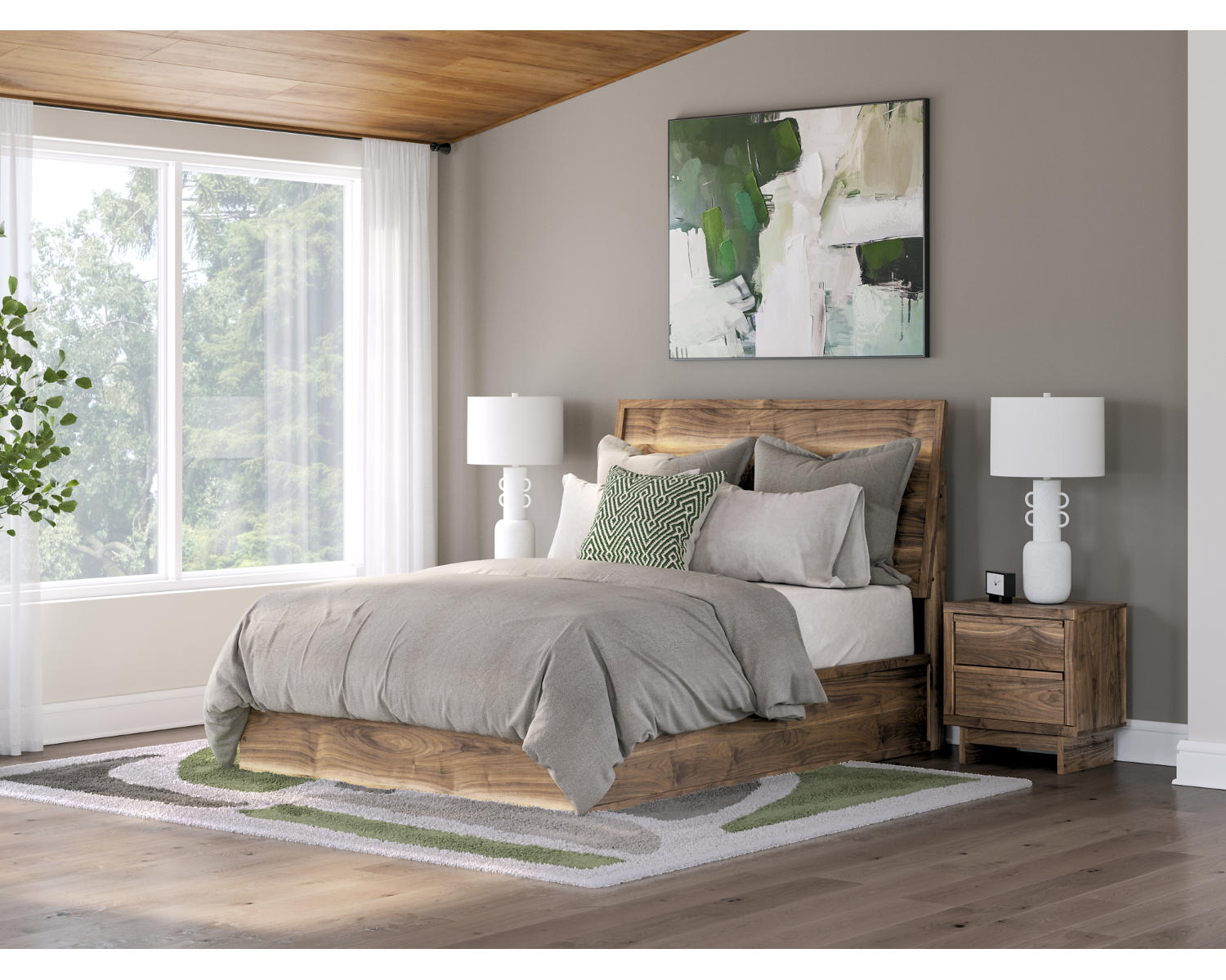 Chirason Queen Panel Bed