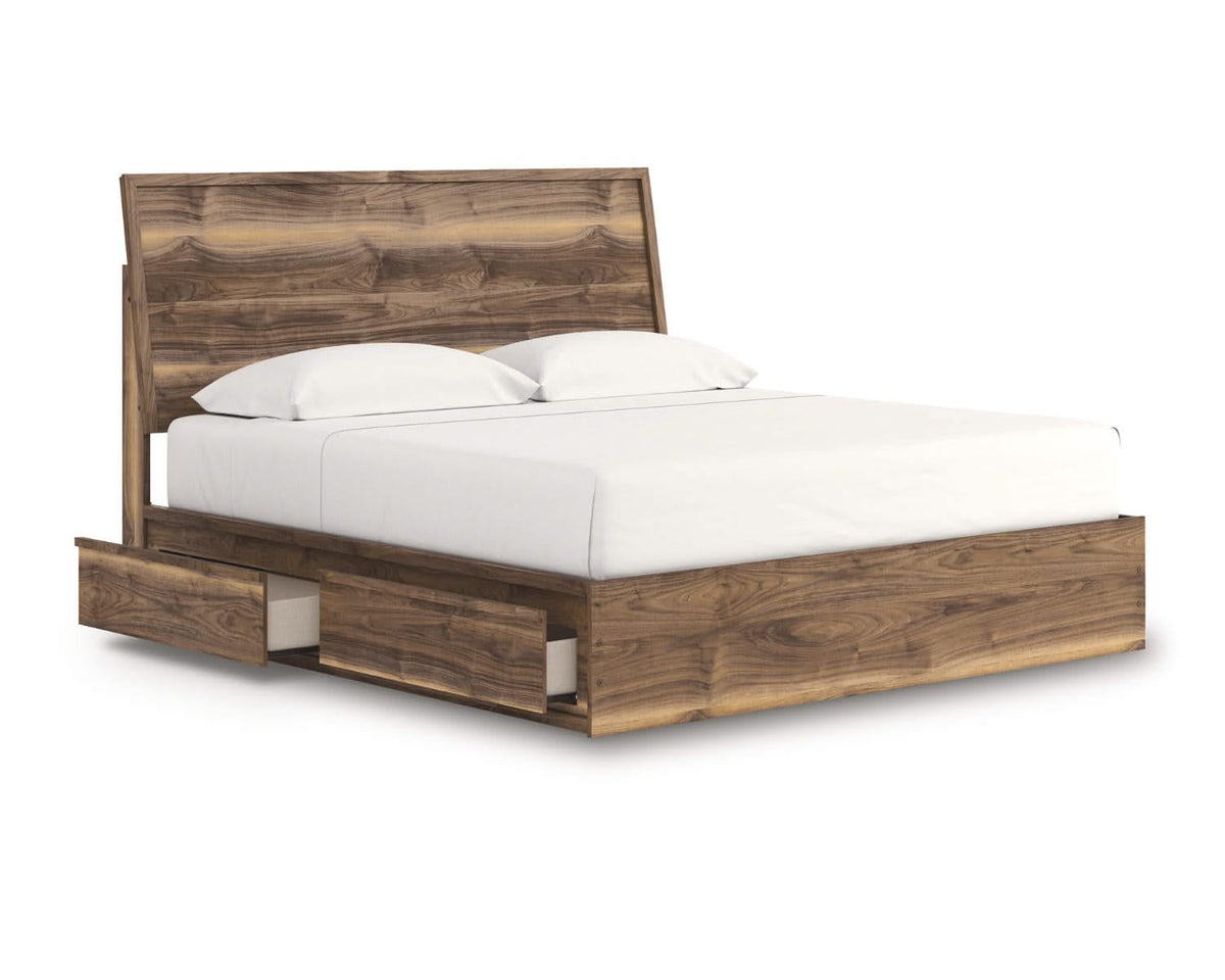 Chirason King Panel Bed with Storage