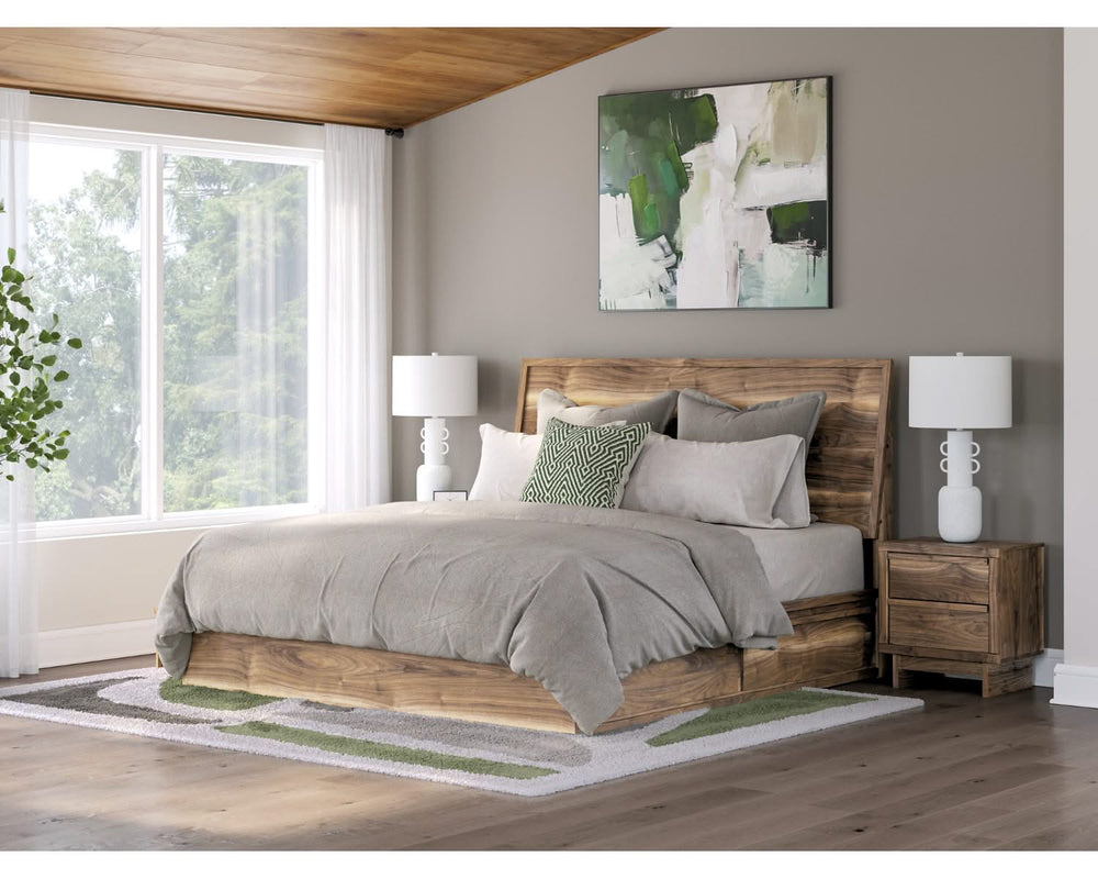Chirason King Panel Bed with Storage