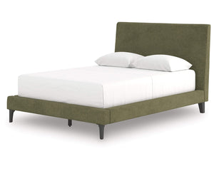 Cama Chirason tapizada completa con listones enrollables