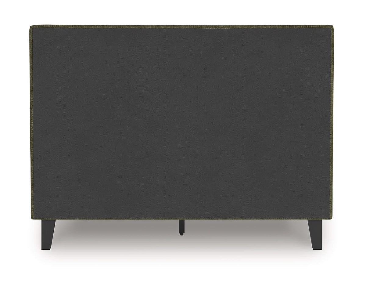 Cama Chirason tapizada completa con listones enrollables