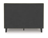 Cama Chirason tapizada completa con listones enrollables
