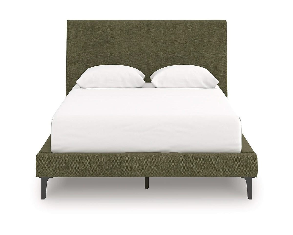 Cama Chirason tapizada completa con listones enrollables
