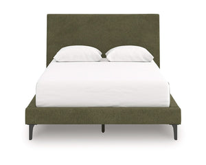 Cama Chirason tapizada completa con listones enrollables