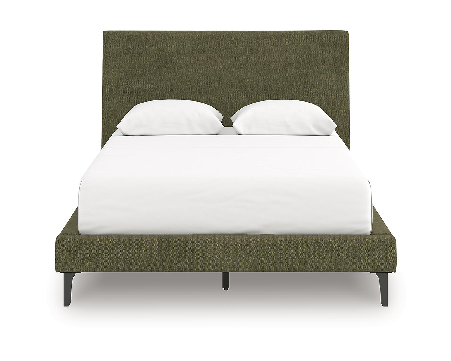 Chirason Queen Upholstered Bed with Roll Slats