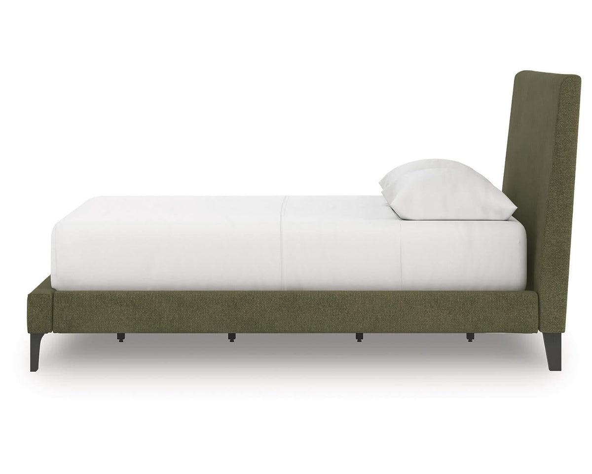 Cama Chirason tapizada completa con listones enrollables