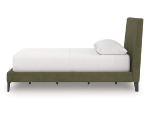 Cama Chirason tapizada completa con listones enrollables