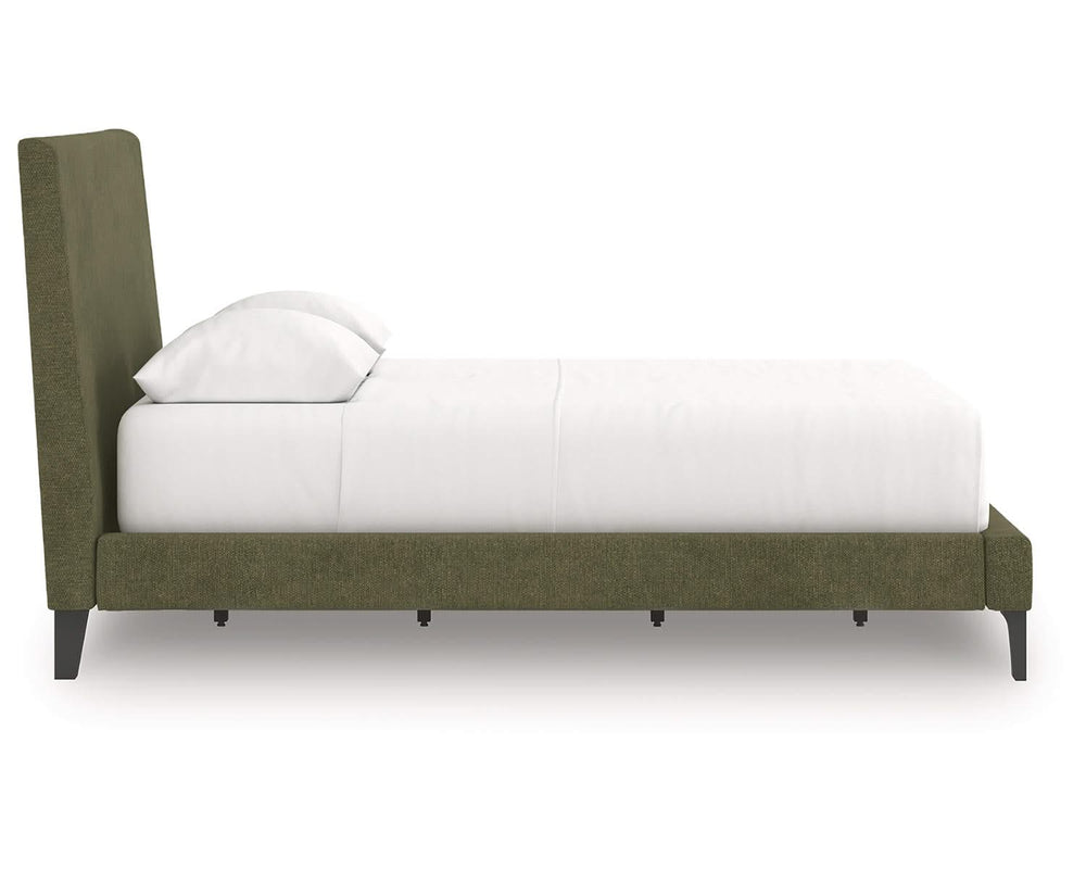 Cama Chirason tapizada completa con listones enrollables