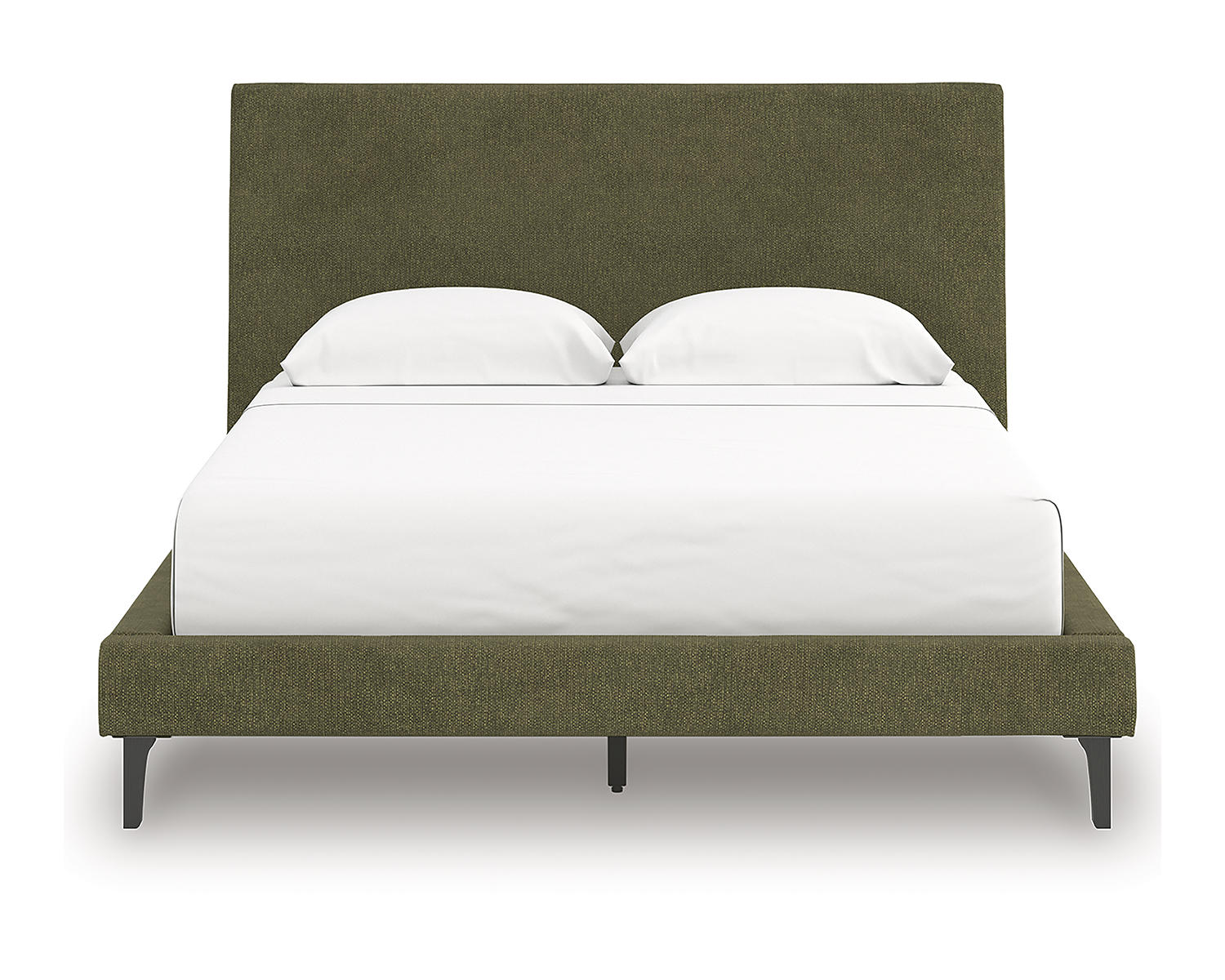 Chirason Queen Upholstered Bed with Roll Slats