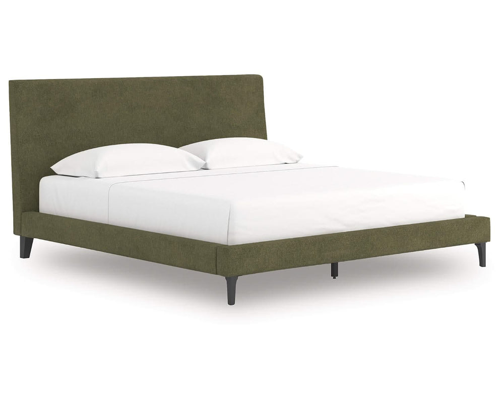 Chirason King Upholstered Bed with Roll Slats
