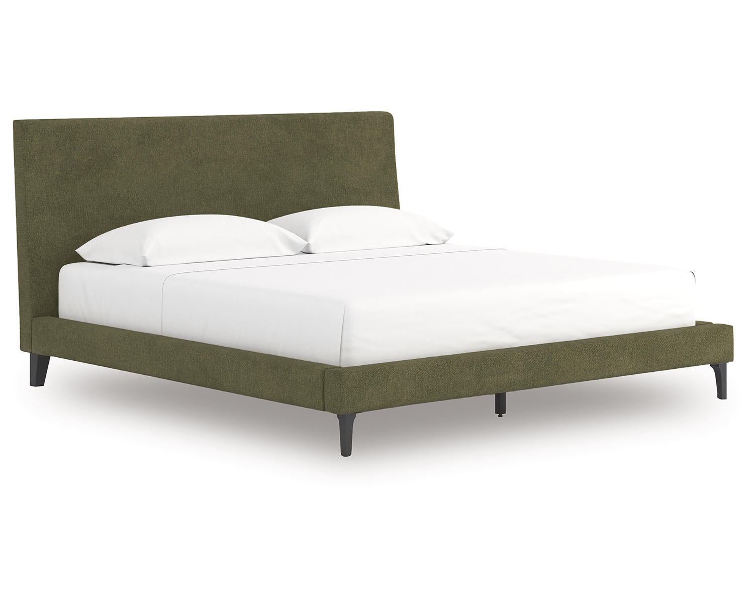 Chirason King Upholstered Bed with Roll Slats