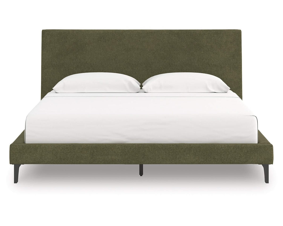 Chirason King Upholstered Bed with Roll Slats