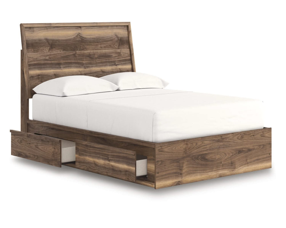 Chirason Full Panel Bed with Storage