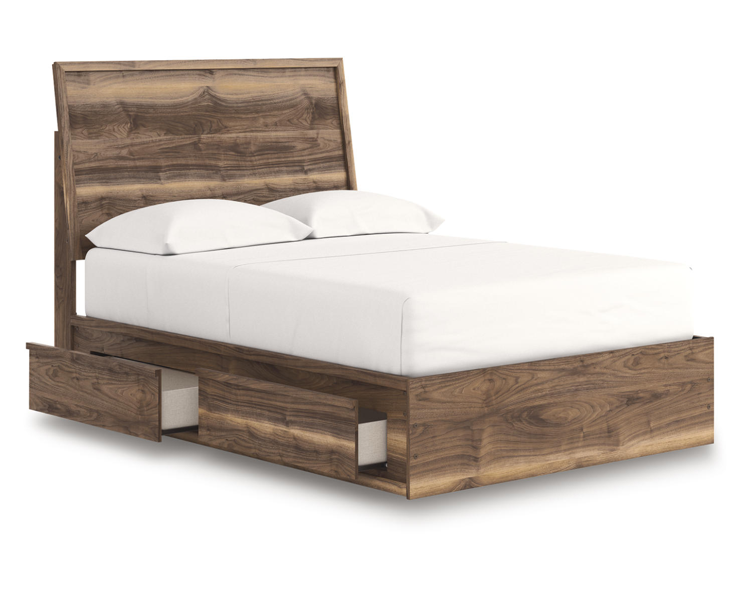 Chirason Full Panel Bed with Storage