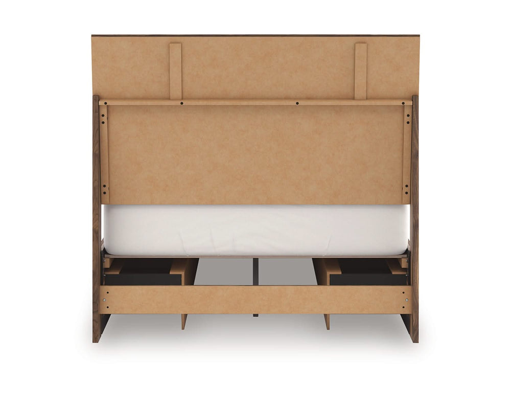 Chirason Full Panel Bed with Storage