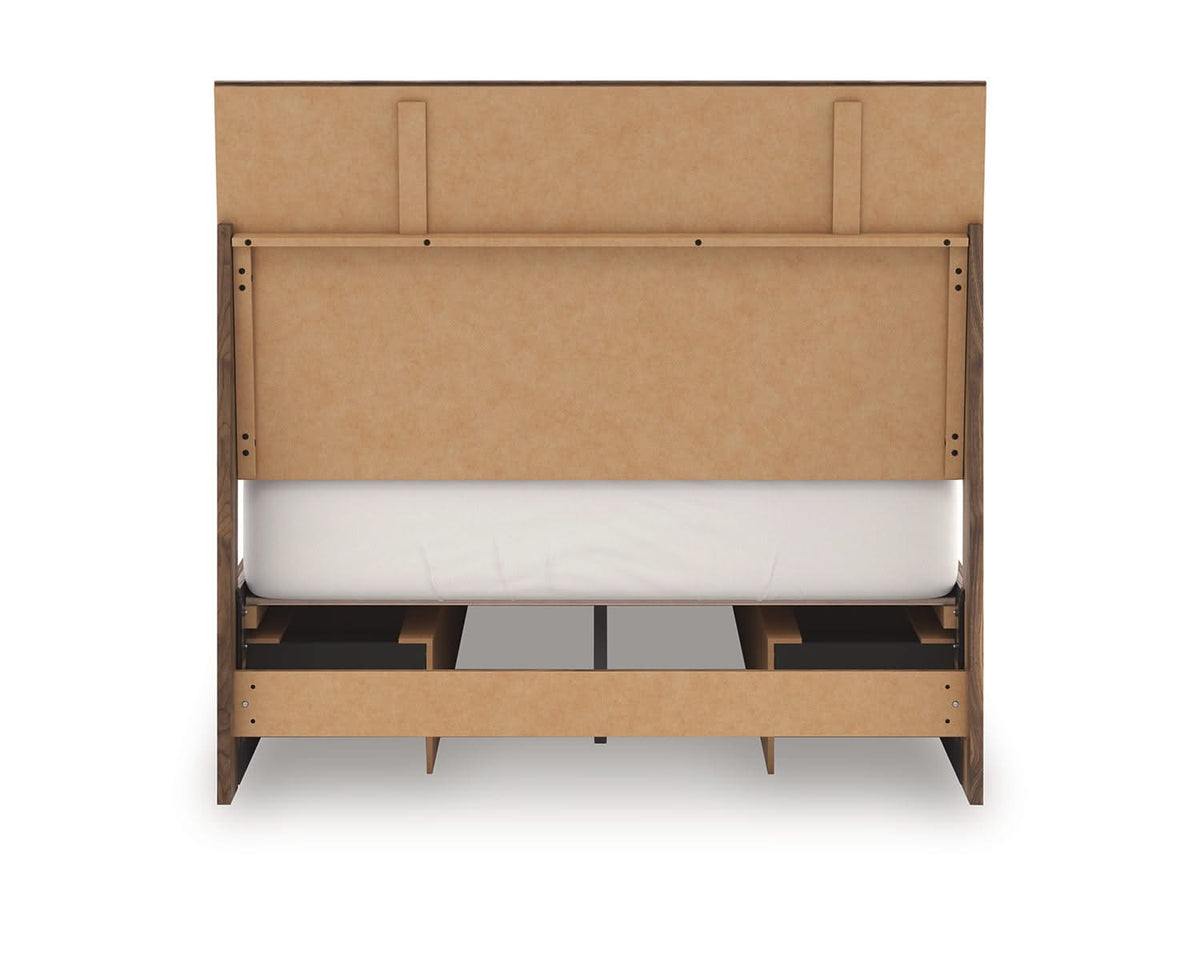 Chirason Full Panel Bed with Storage
