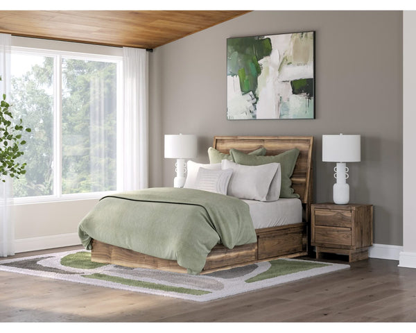 Cama Chirason con paneles completos y almacenamiento