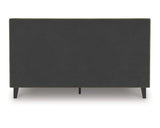 Chirason California King Upholstered Bed with Roll Slats