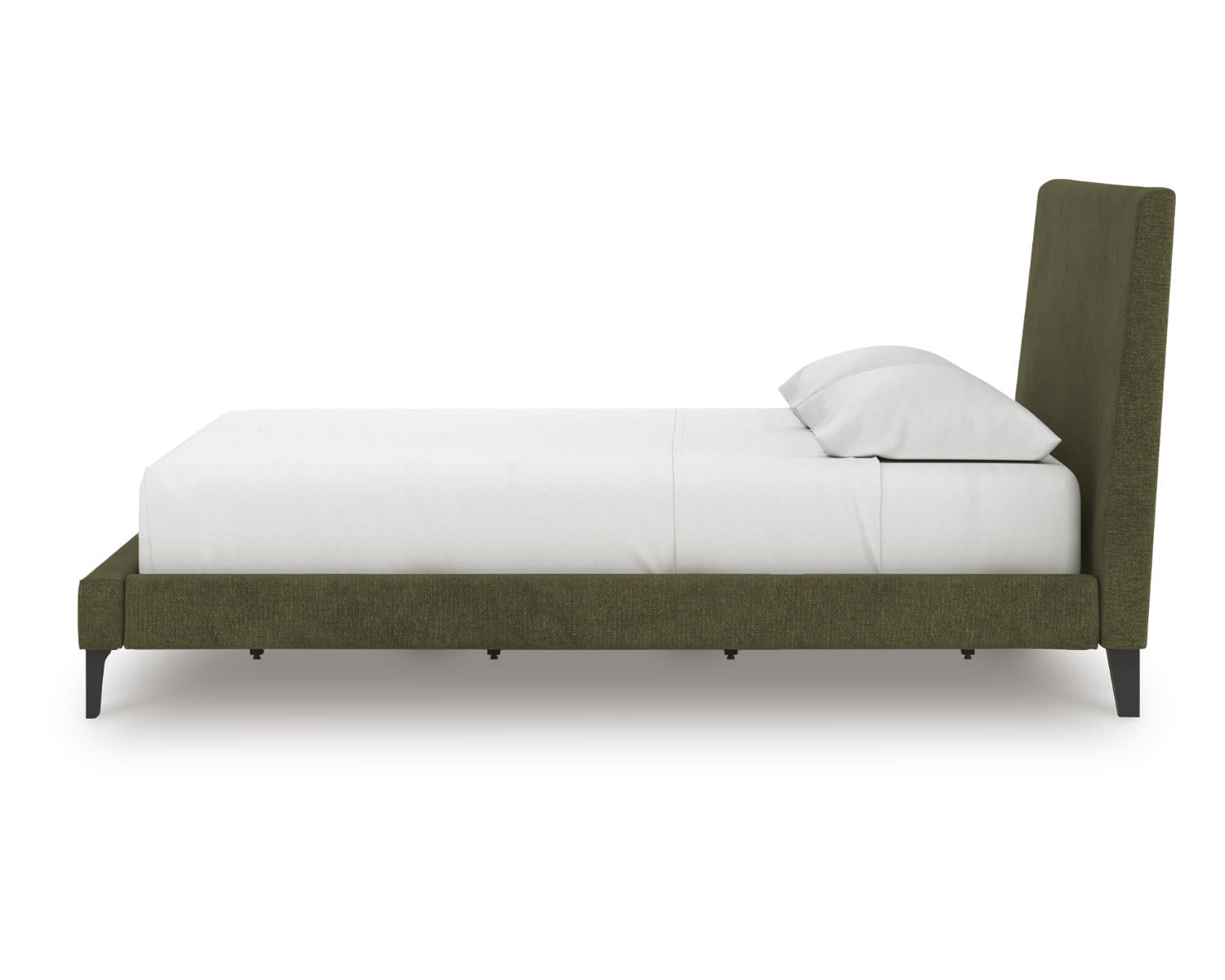 Chirason California King Upholstered Bed with Roll Slats