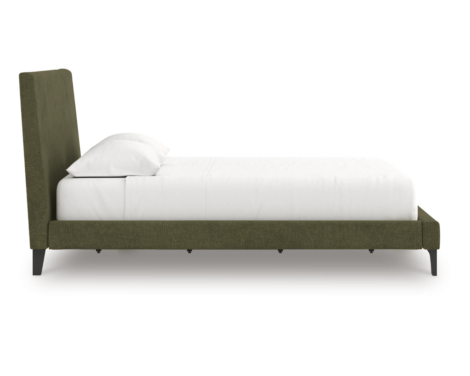 Chirason California King Upholstered Bed with Roll Slats