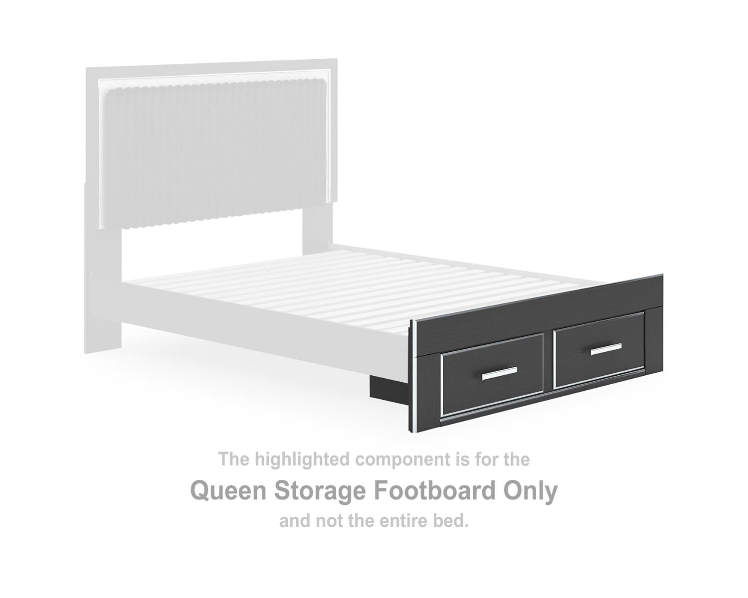 Zuraleus Queen Storage Footboard