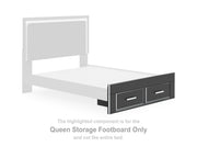 Zuraleus Queen Storage Footboard