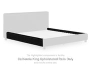Zuraleus California King Upholstered Rails