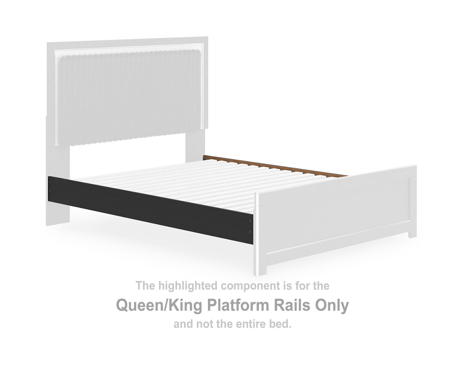 Zuraleus Queen/King Platform Rails