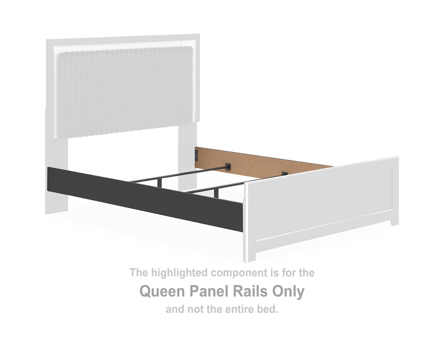Zuraleus Queen Panel Rails