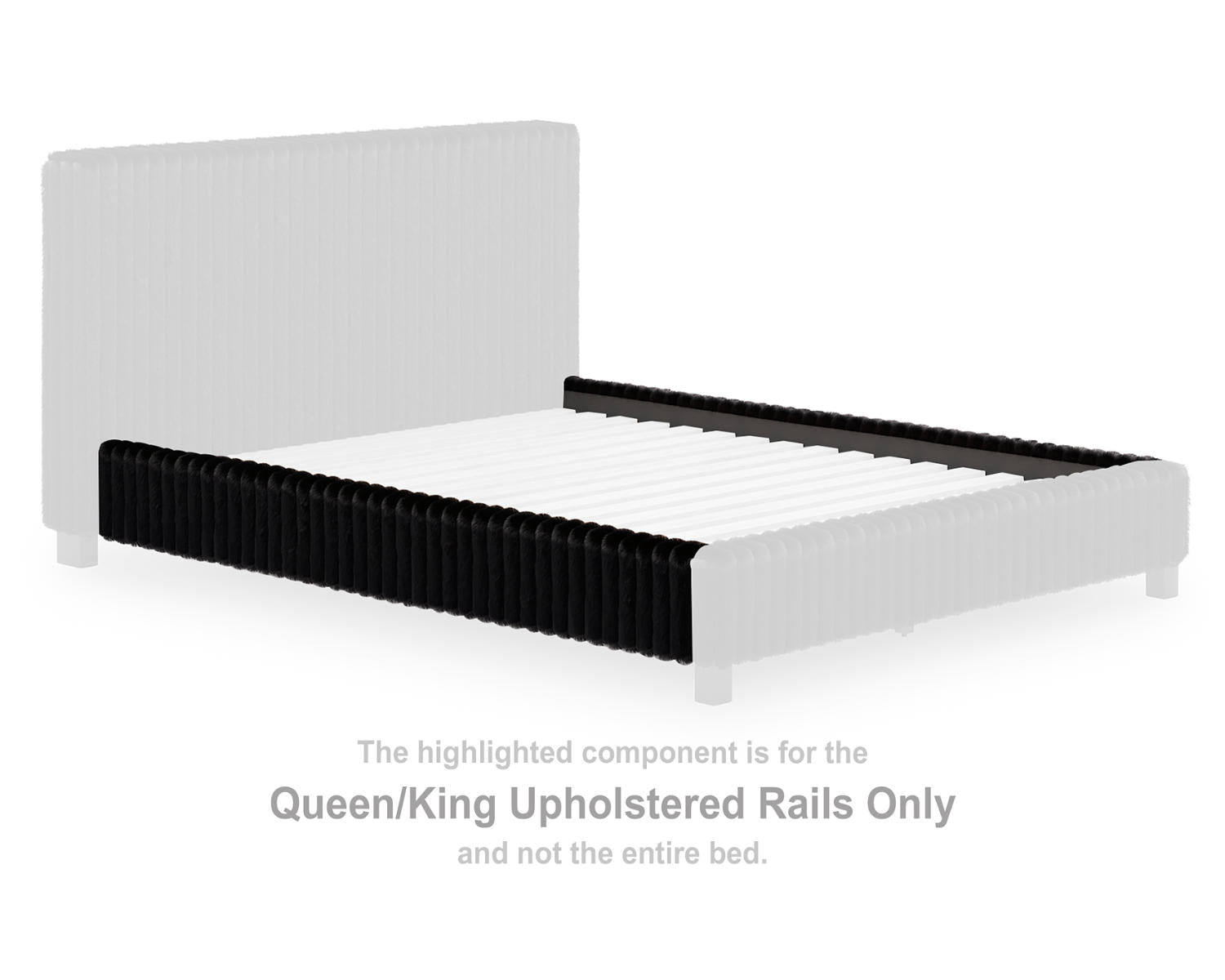 Zuraleus Queen/King Upholstered Rails