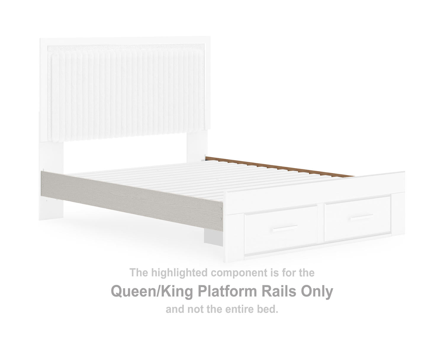 Zuraleus Queen/King Platform Rails