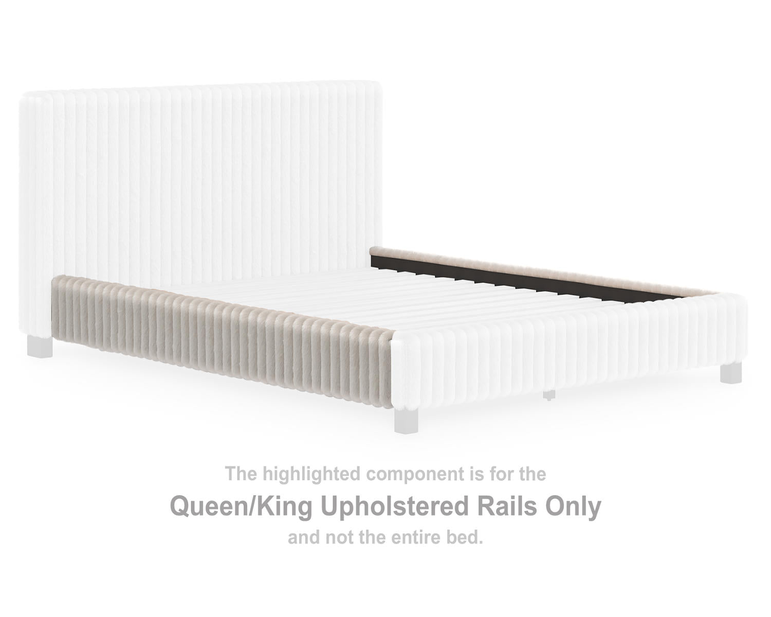 Zuraleus Queen/King Upholstered Rails