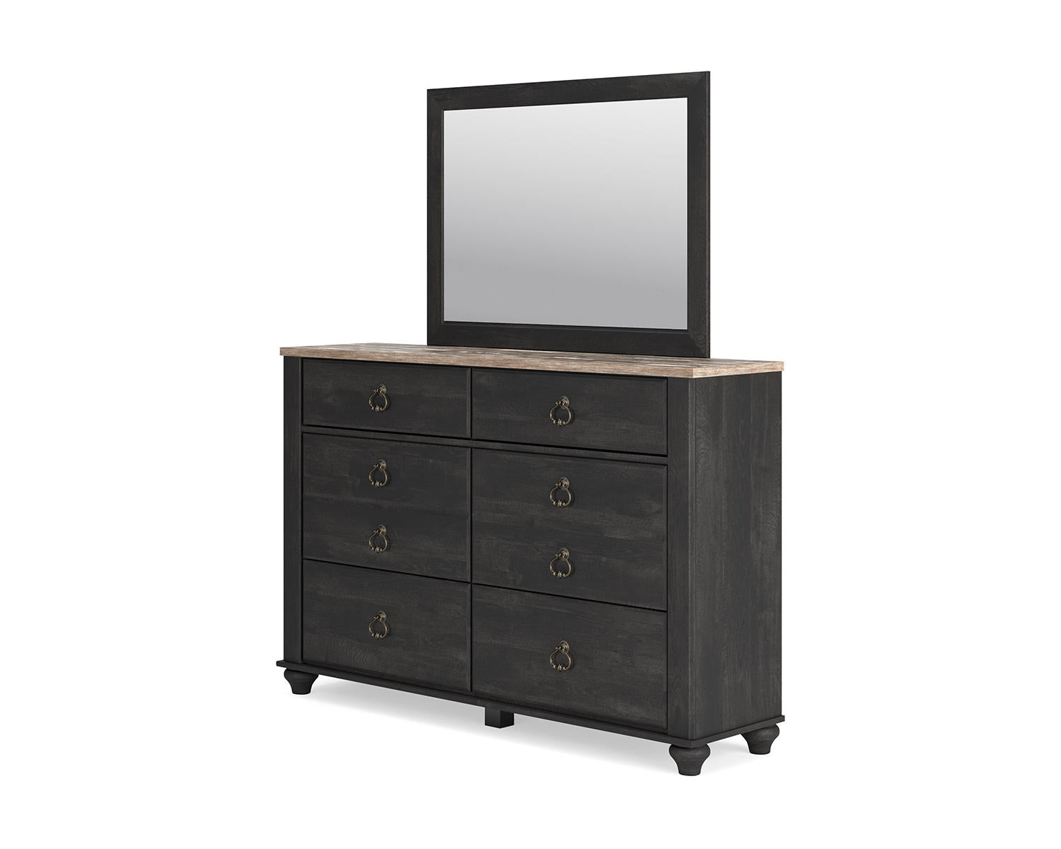 Nanforth Dresser and Mirror