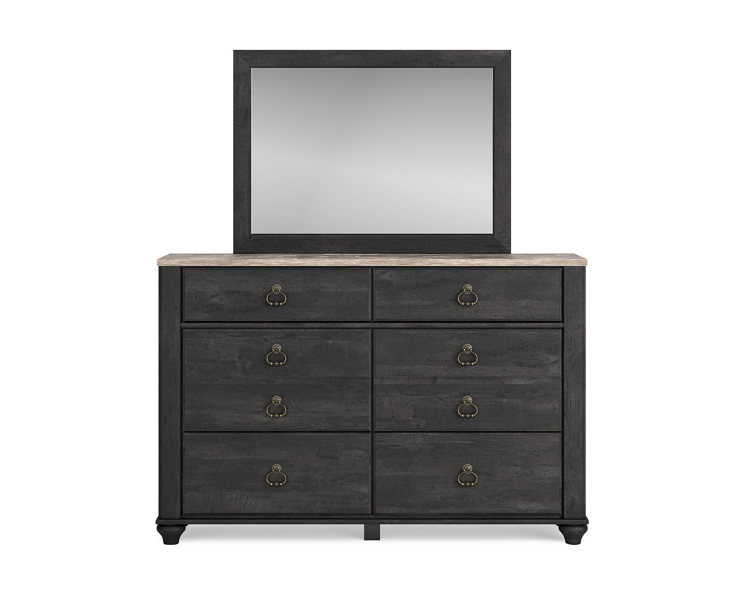 Nanforth Dresser and Mirror