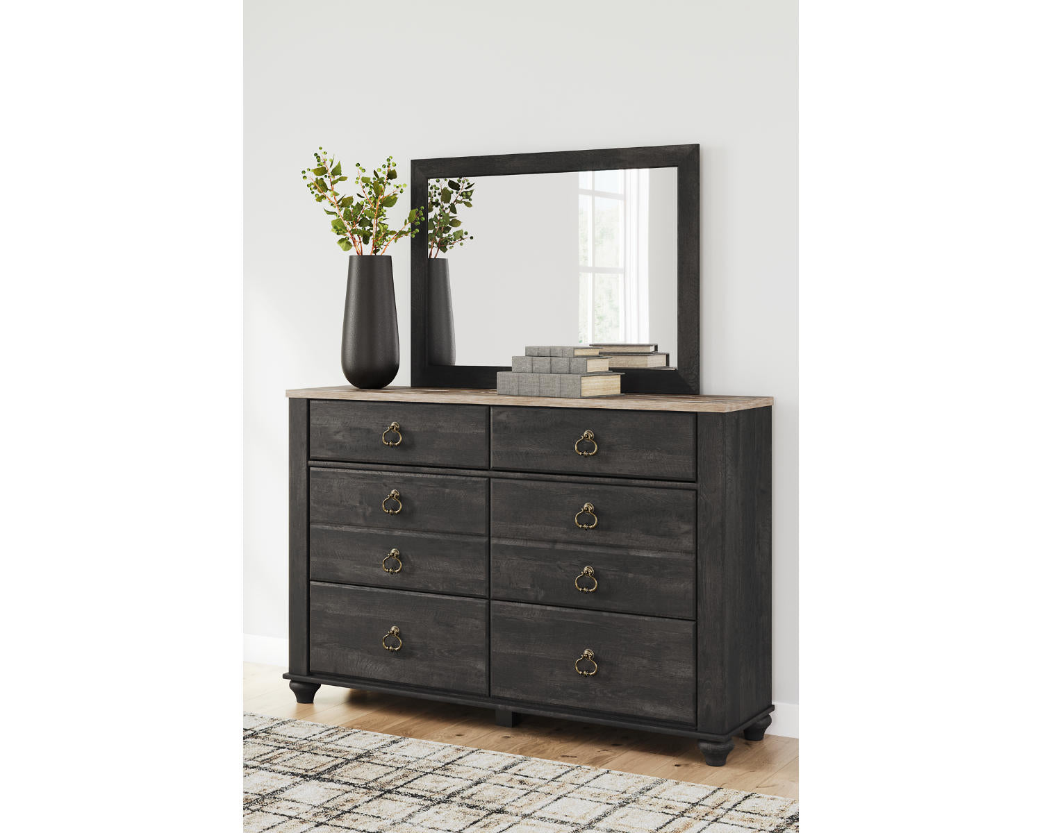 Nanforth Dresser and Mirror