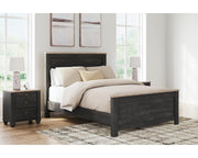 Nanforth Queen Panel Bed
