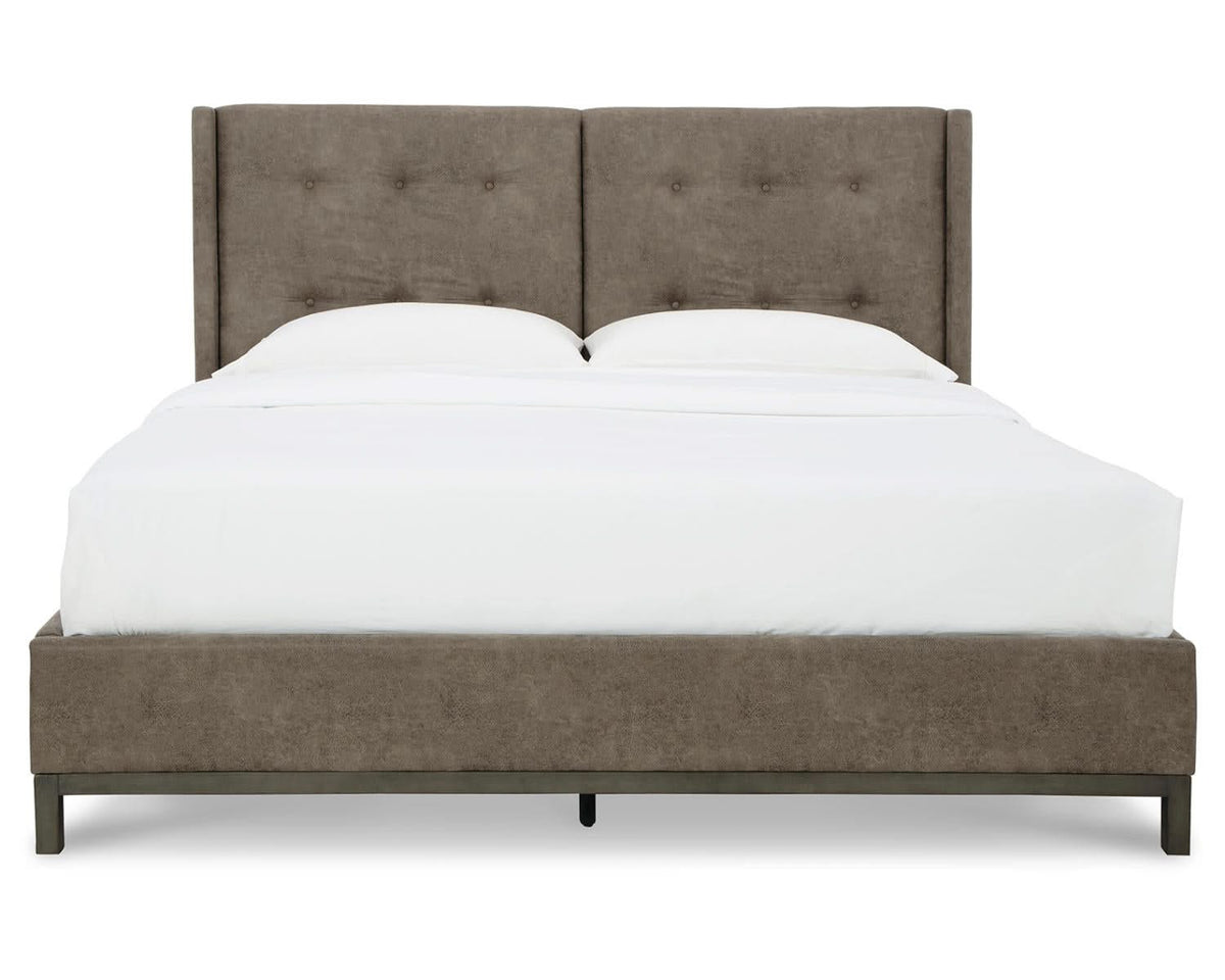 Wittland King Upholstered Panel Bed