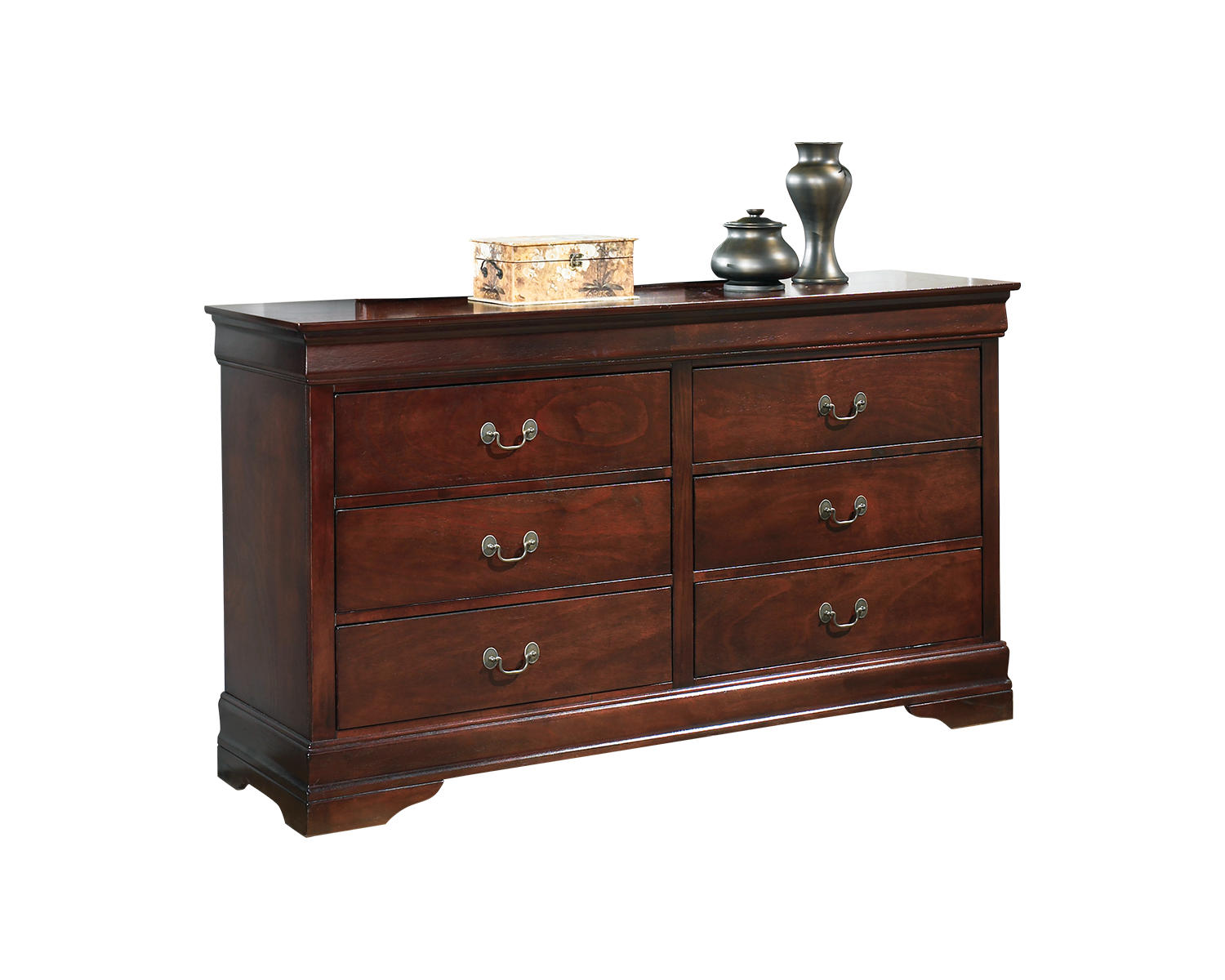 Alisdair Twin Sleigh Bed, 2 Dressers, Mirror and Nightstand