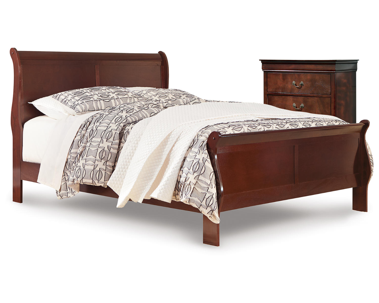 Alisdair Queen Sleigh Bed and Chest