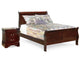 Cama trineo y mesita de noche Alisdair