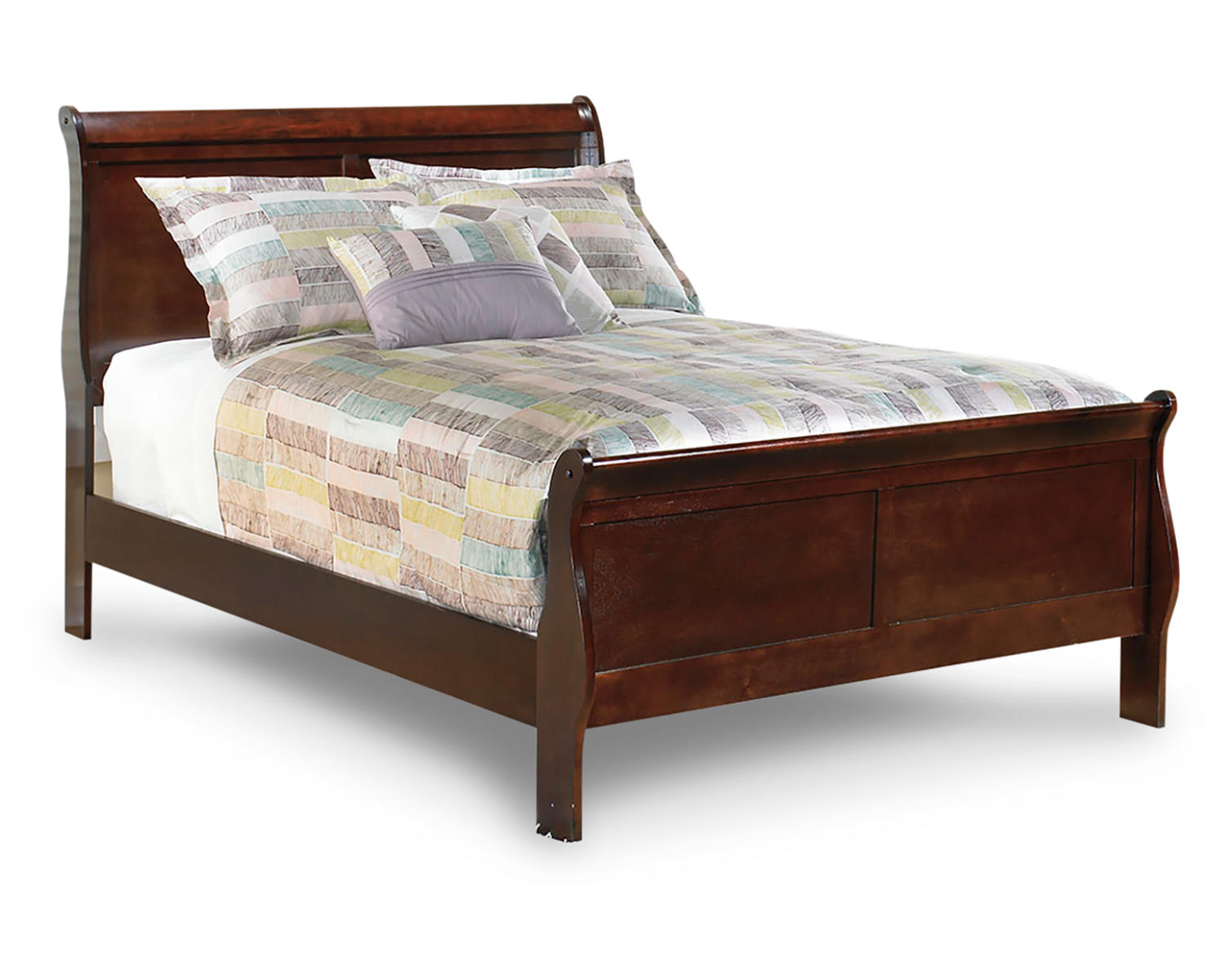 Alisdair Full Sleigh Bed, Dresser, Mirror, Chest and Nightstand