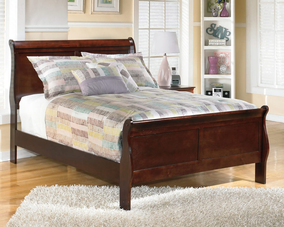 Cama trineo y mesita de noche Alisdair