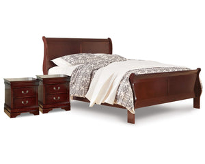 Alisdair Queen Sleigh Bed and 2 Nightstands