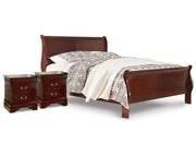 Alisdair Queen Sleigh Bed and 2 Nightstands