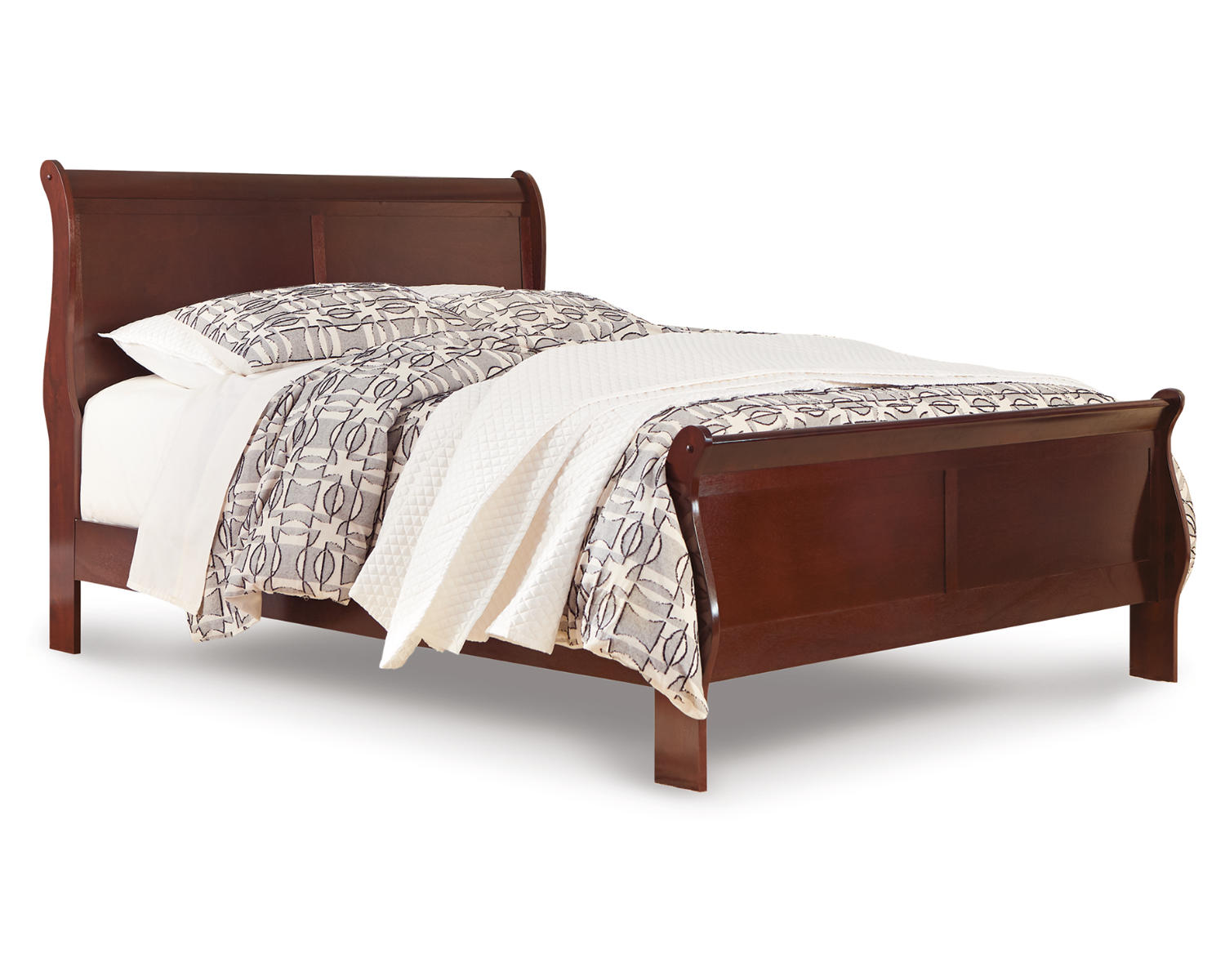 Alisdair King Sleigh Bed, Dresser and Mirror