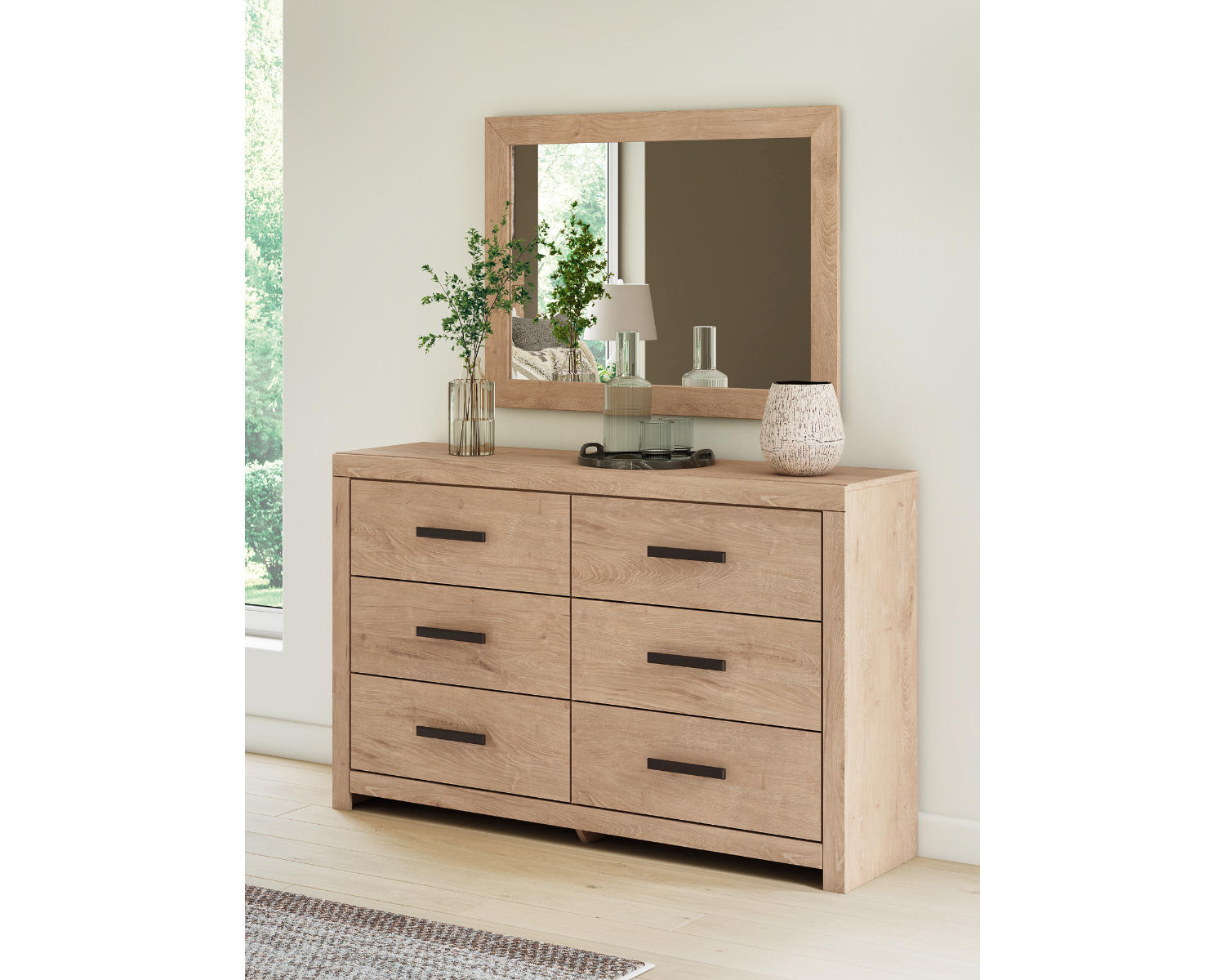Sanginlane Dresser and Mirror